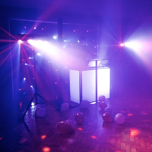 DJ and mobile disco setup