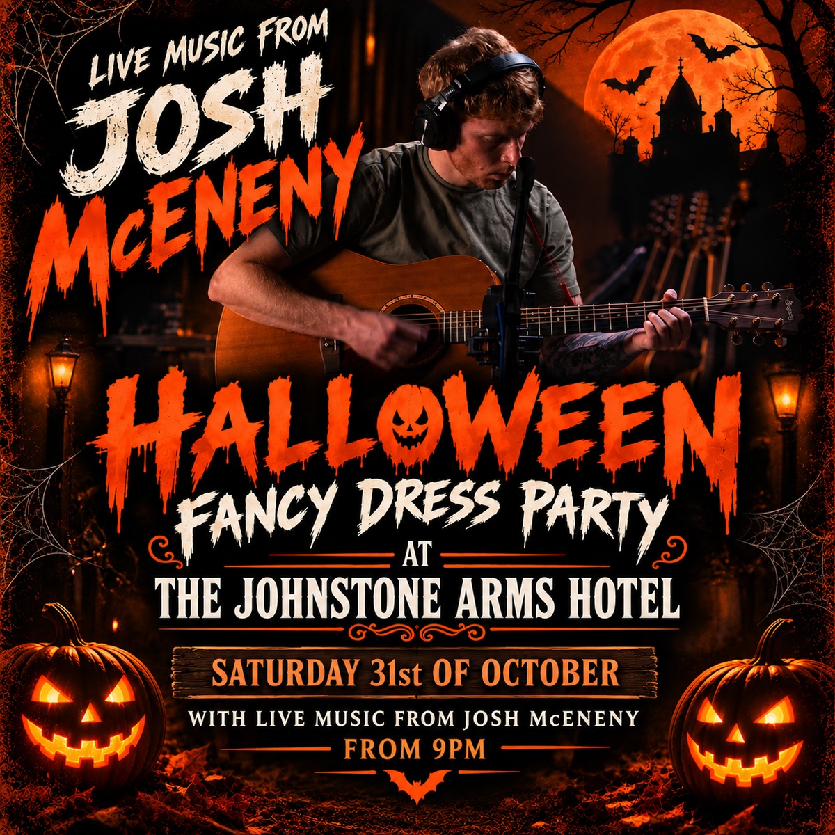 Halloween Fancy Dress Party with Josh Mceneny