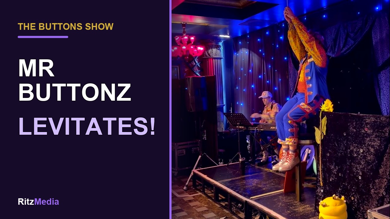 Mr Buttonz Levitates! | The Buttons Show at Edinburgh Fringe