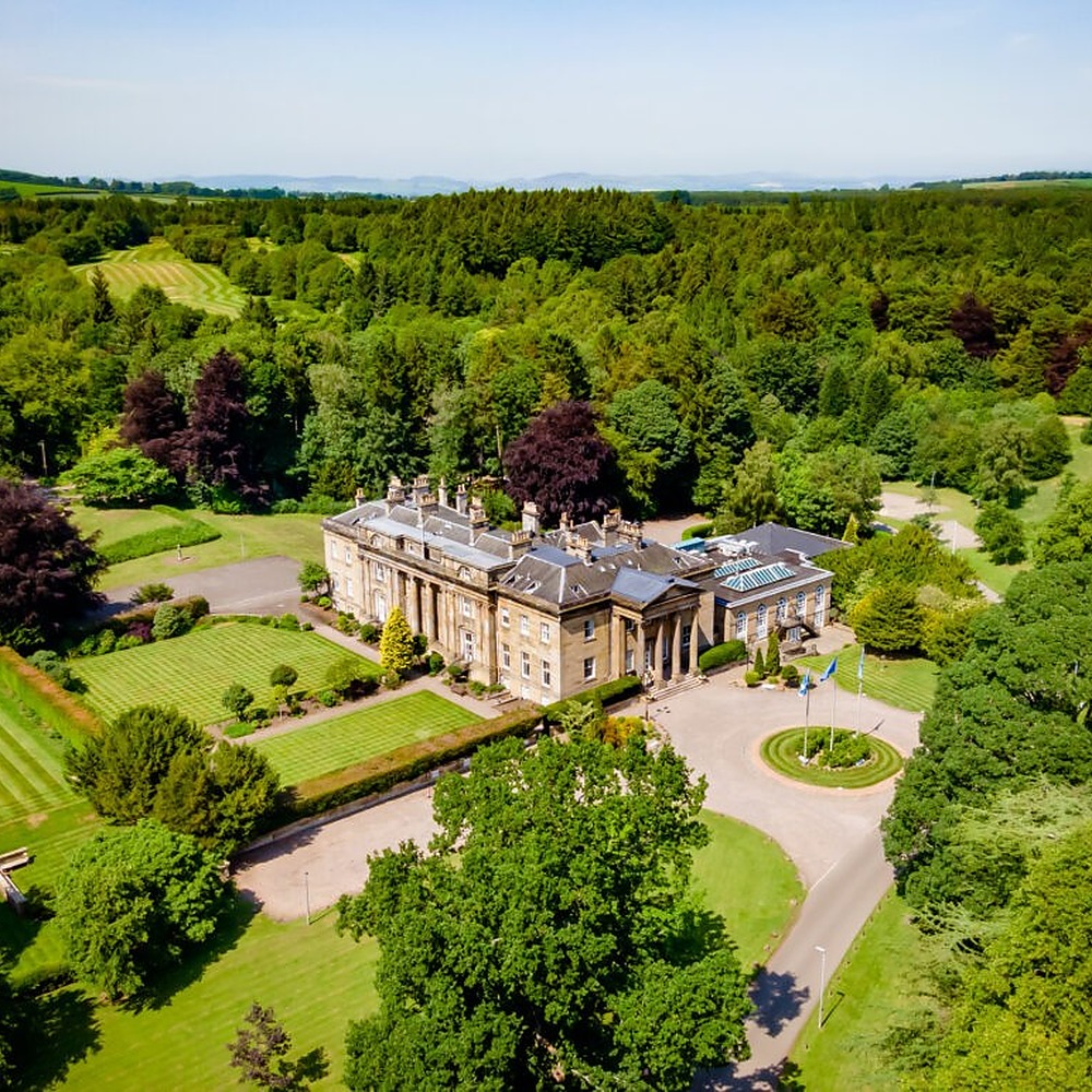 Balbirnie House Hotel and its parkland