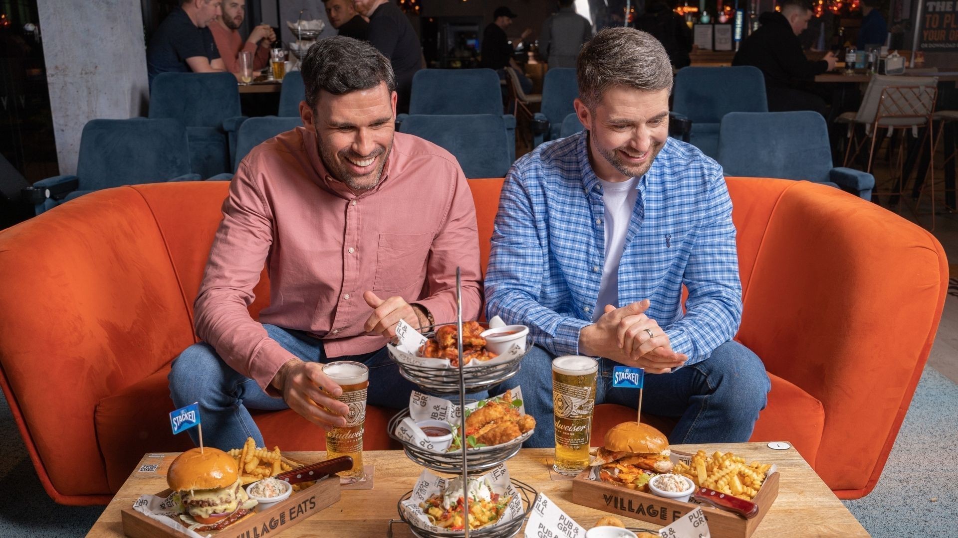Food and drinks in a Village Pub & Grill