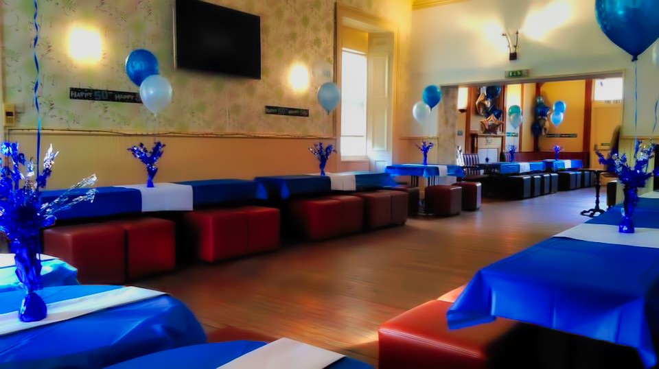 Function hall at The Johnstone Arms Hotel