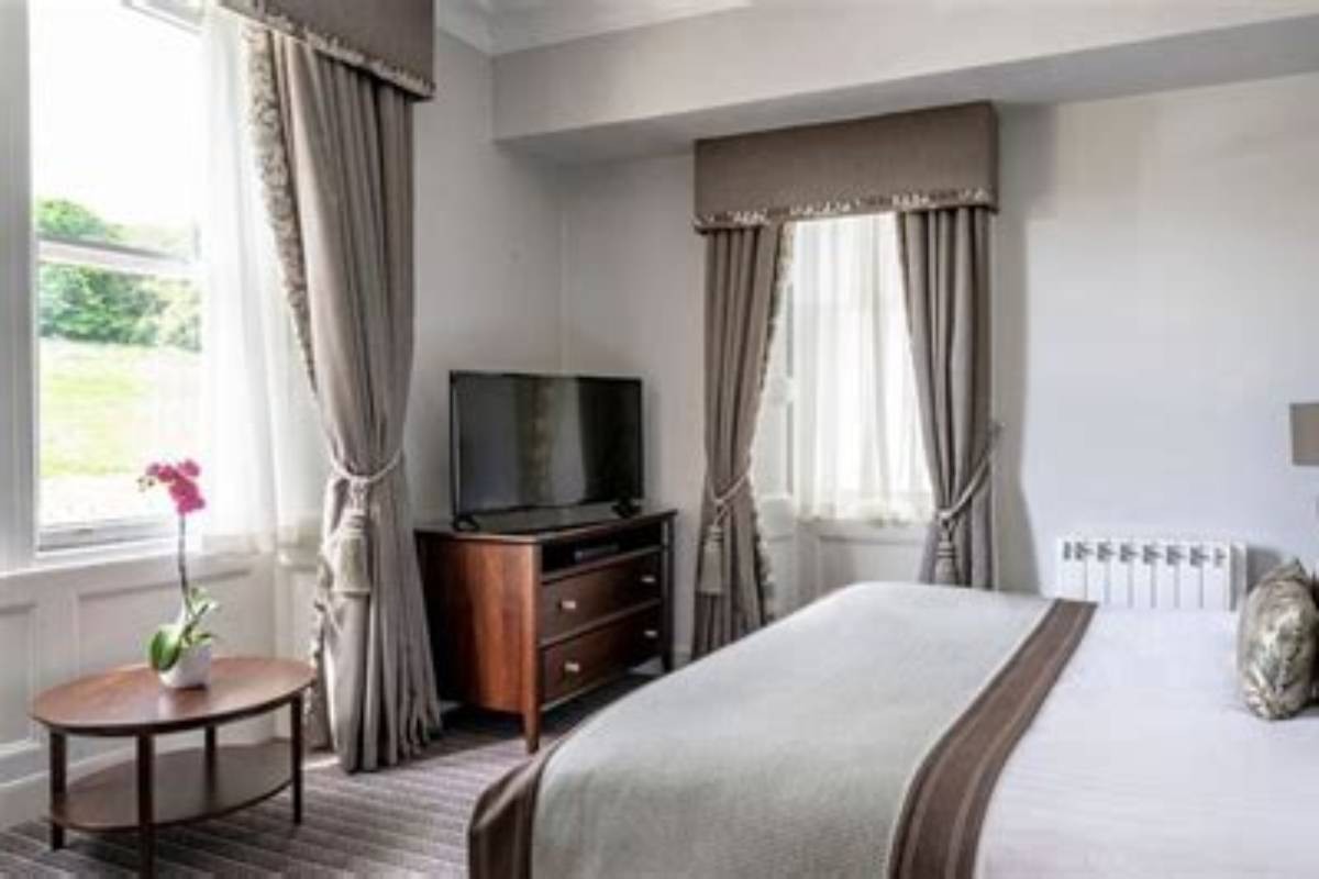 Guest bedroom at Norton House Hotel & Spa
